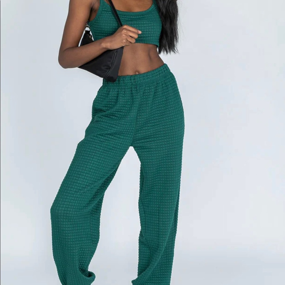 Princess Polly Arabella Sweatpants Forest Green